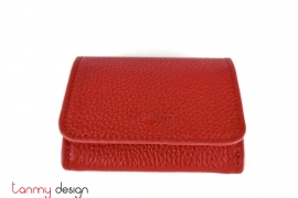 Red name card bifold accessories